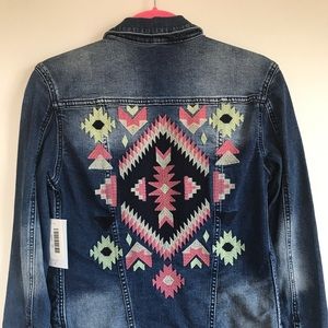 BRand New LuLaRoe Jaxon Denim Jacket
